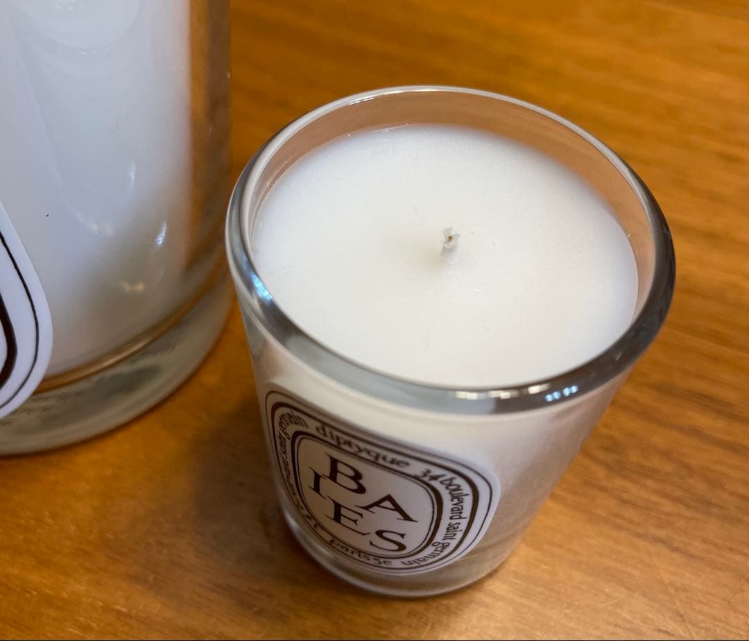 diptyque BAIES アロマキャンドル フタ付 190g&35gセット
