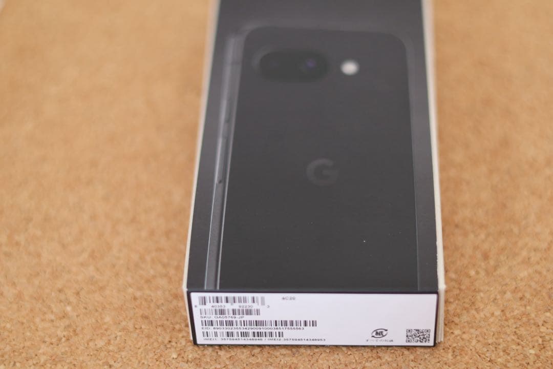 Google pixel 9a SIMフリーブラック