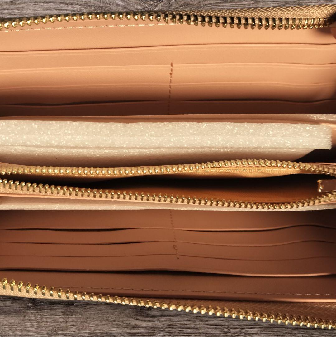 新品未使用 COACH 馬車総柄 L字ファスナー長財布 箱付