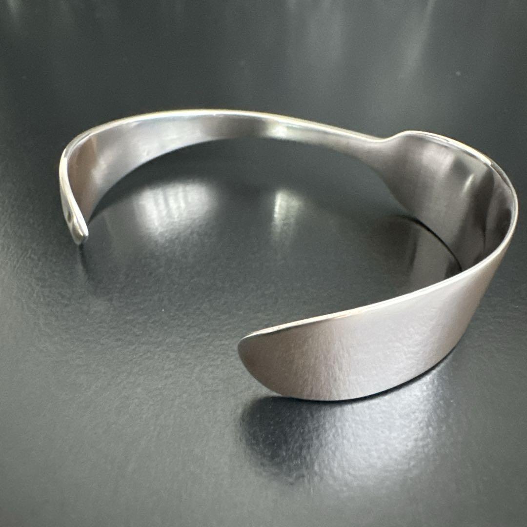 美品　オールド　ティファニー ナイフバングル　ブレスレット　シルバー　y2k