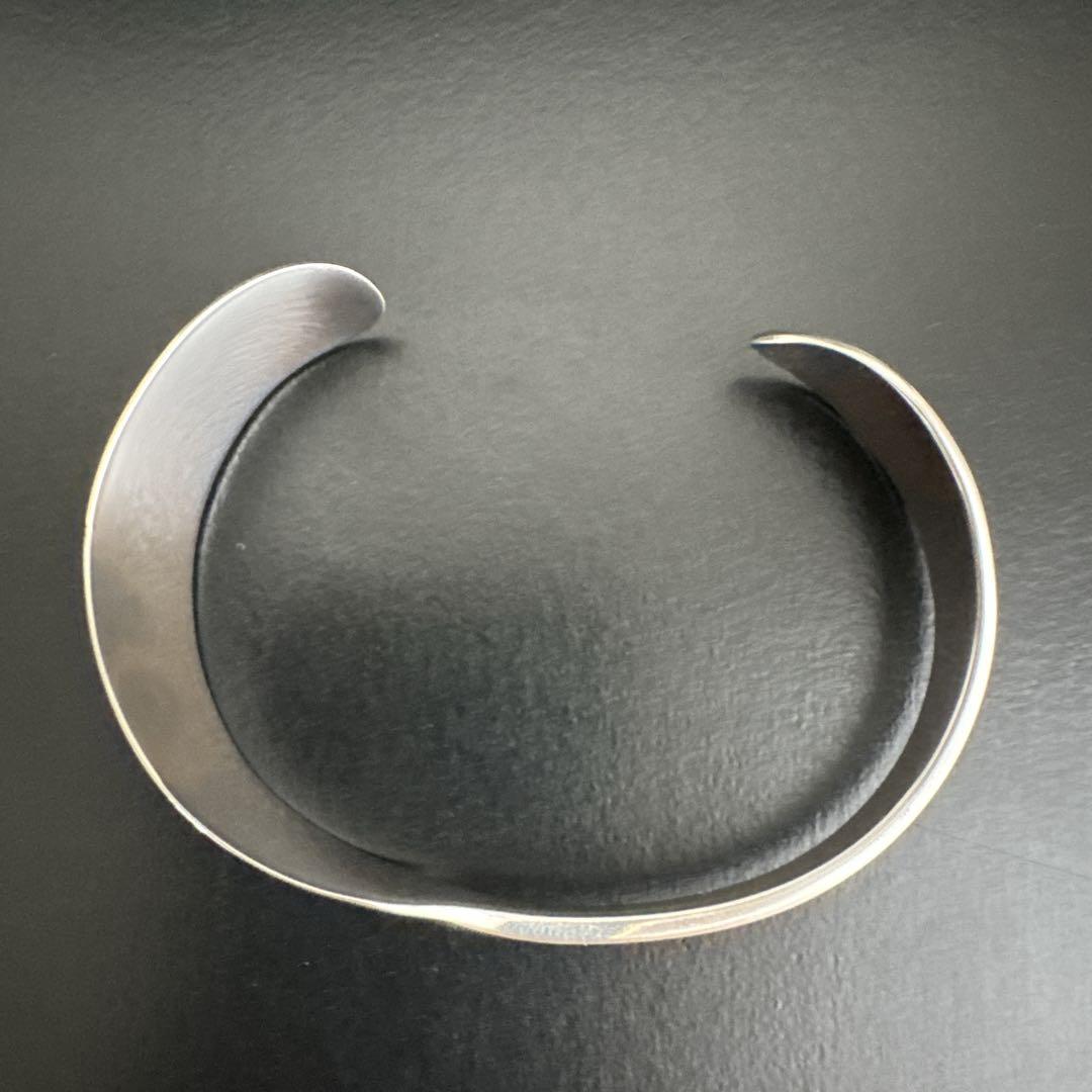 美品　オールド　ティファニー ナイフバングル　ブレスレット　シルバー　y2k