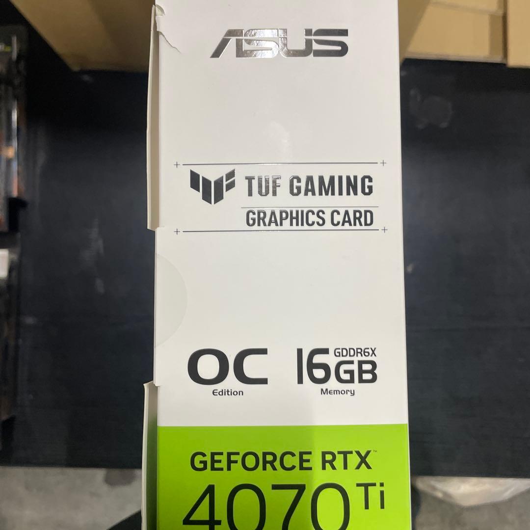 グラフィックボード・グラボ・ビデオカード TUF Gaming RTX 4070 Ti S 16GB White OC