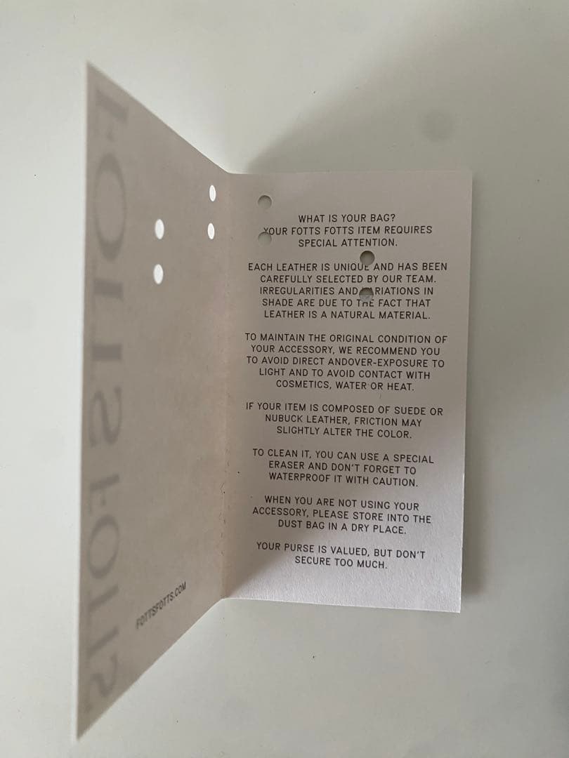 【Risa.mさま専用】FOTTS FOTTS ブラックハンドバッグ