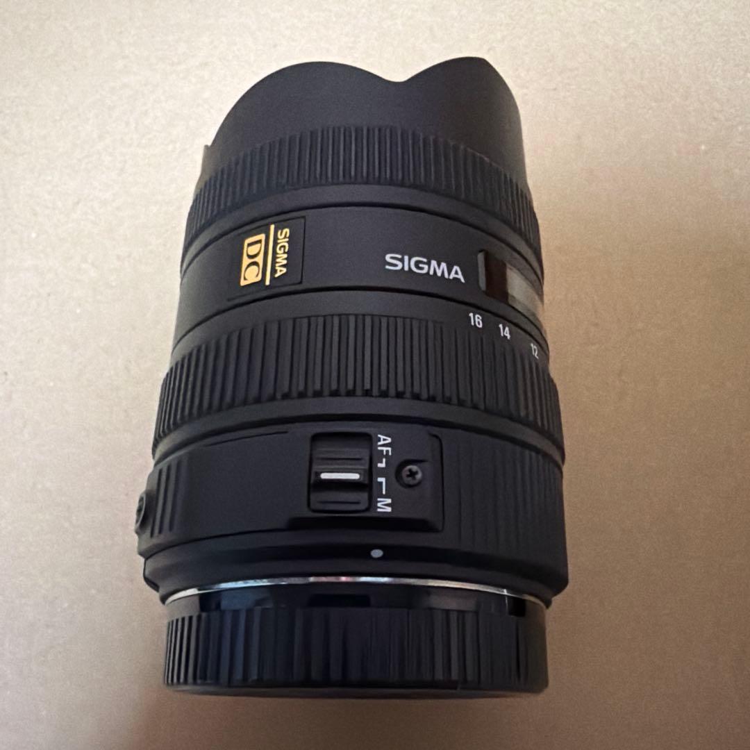 【箱・ケース付】SIGMA8-16mmF4.5-5.6DCHSM (キャノン用)