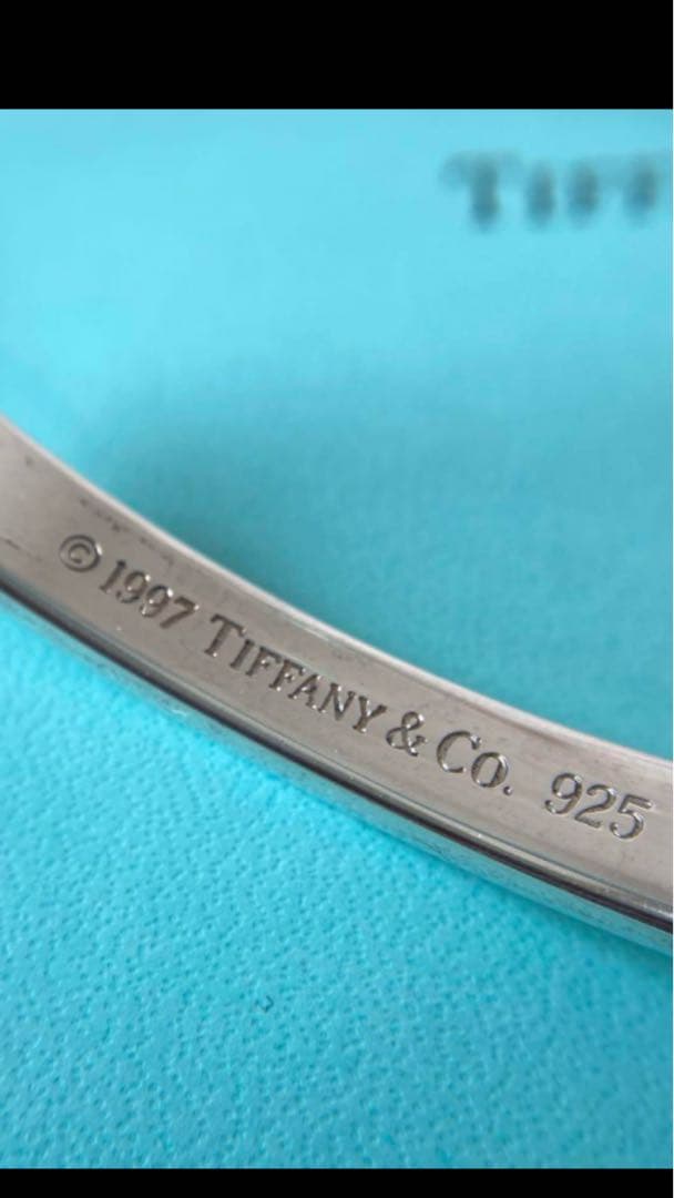 【再お値下げ】Tiffany & Co. 1837シルバーバングル