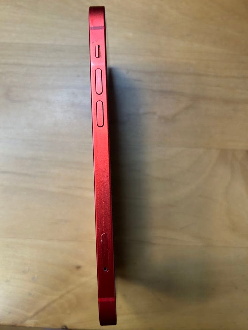 iPhone12本体レッド　128GB SIMフリー　バッテリー最大容量75%