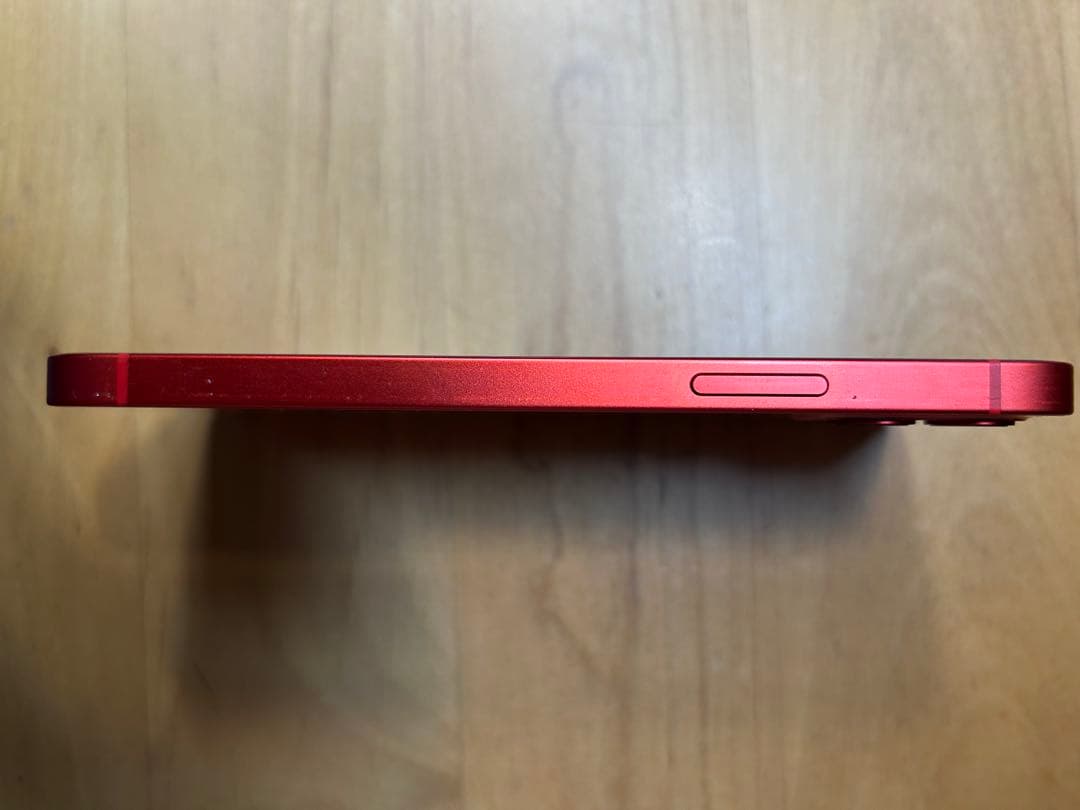 iPhone12本体レッド　128GB SIMフリー　バッテリー最大容量75%