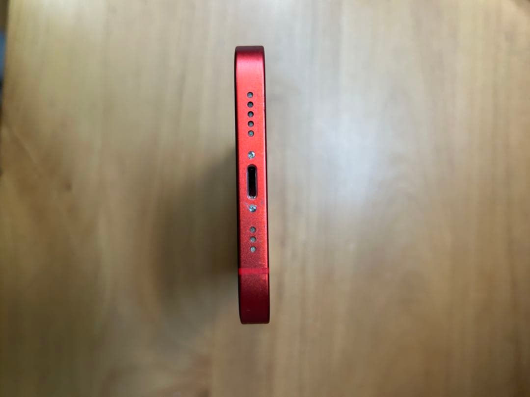 iPhone12本体レッド　128GB SIMフリー　バッテリー最大容量75%