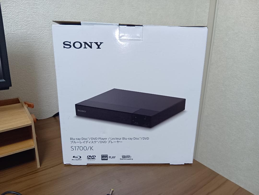 2025年製 SONY ブルーレイプレイヤー