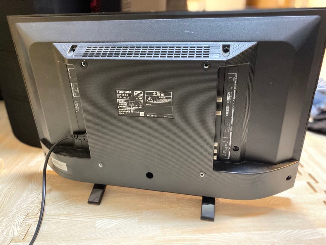 TOSHIBA レグザ　液晶テレビ　24インチ　2023年製　24S24