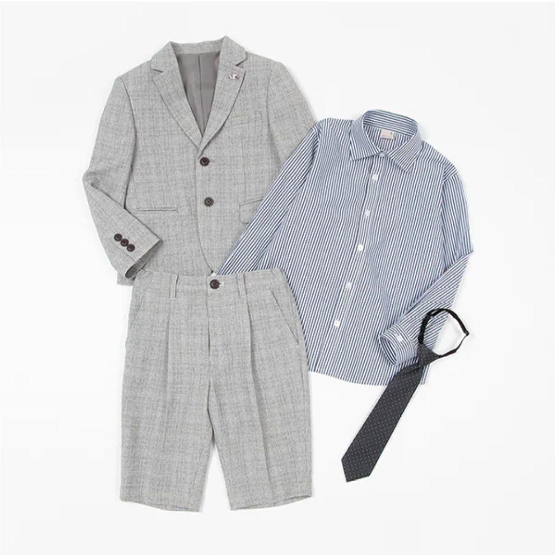 新品未使用　プティマイン フォーマル　スーツ　男の子　120 結婚式　入学式