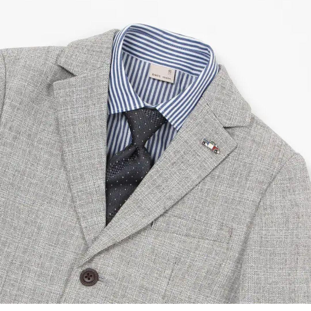 新品未使用　プティマイン フォーマル　スーツ　男の子　120 結婚式　入学式