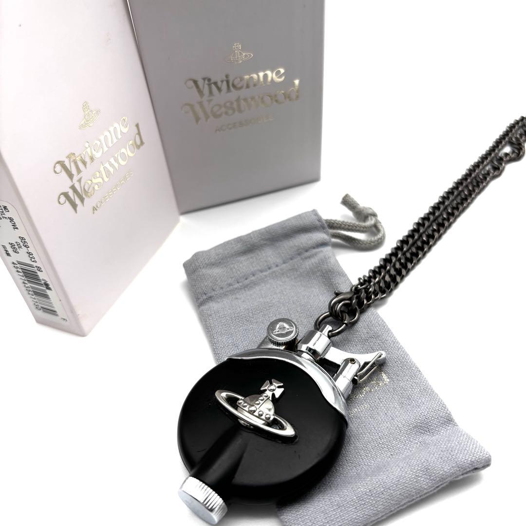 【保証書付き】ヴィヴィアンウエストウッド オイルライター ネックレス オーブ