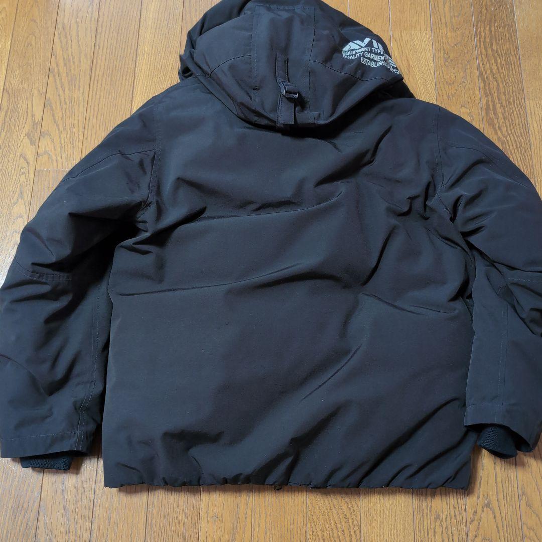 AVIREX フード付きダウンジャケット M ブラック