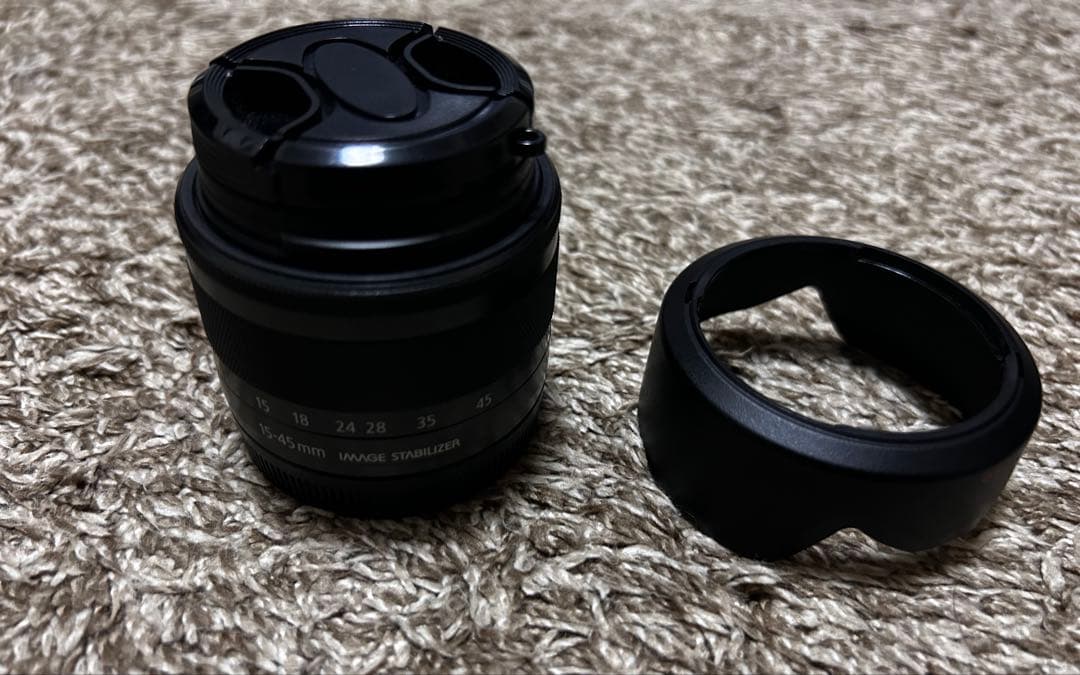 デジタルカメラ Canon EOS KissMEF-M15-45mm EF-M55-200mm