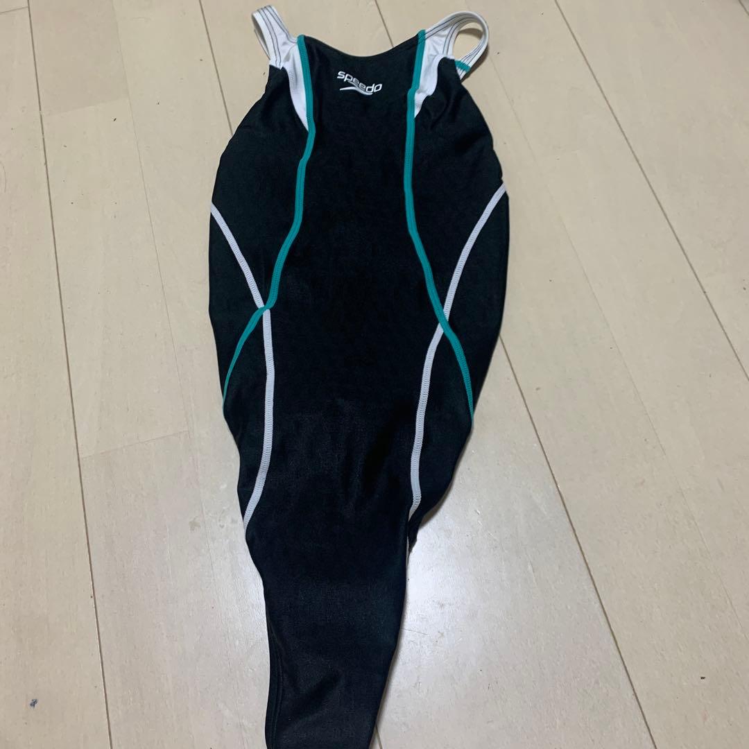 speed スピード☆競泳水着☆M☆ブラック☆黒　ハイレグ　fina