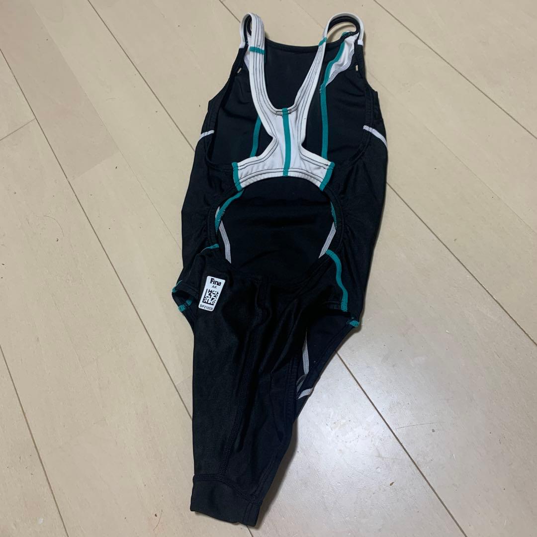 speed スピード☆競泳水着☆M☆ブラック☆黒　ハイレグ　fina