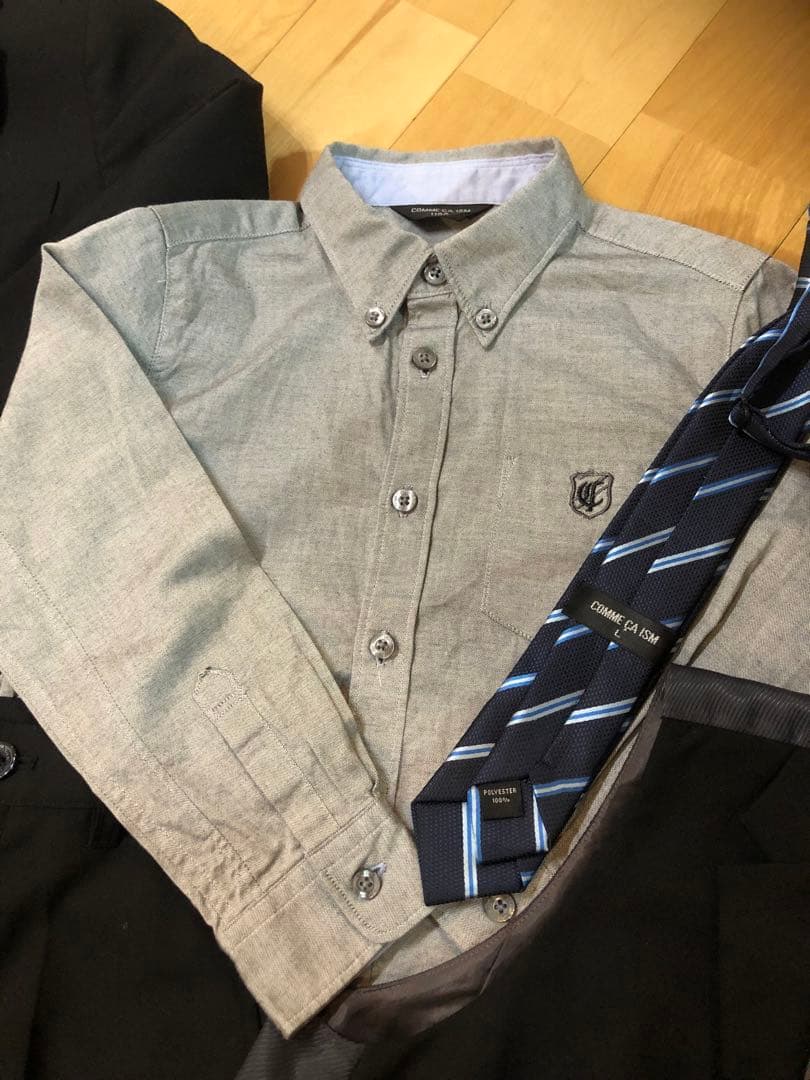 コムサイズム　フォーマルスーツセット　キッズ　110cm 男の子