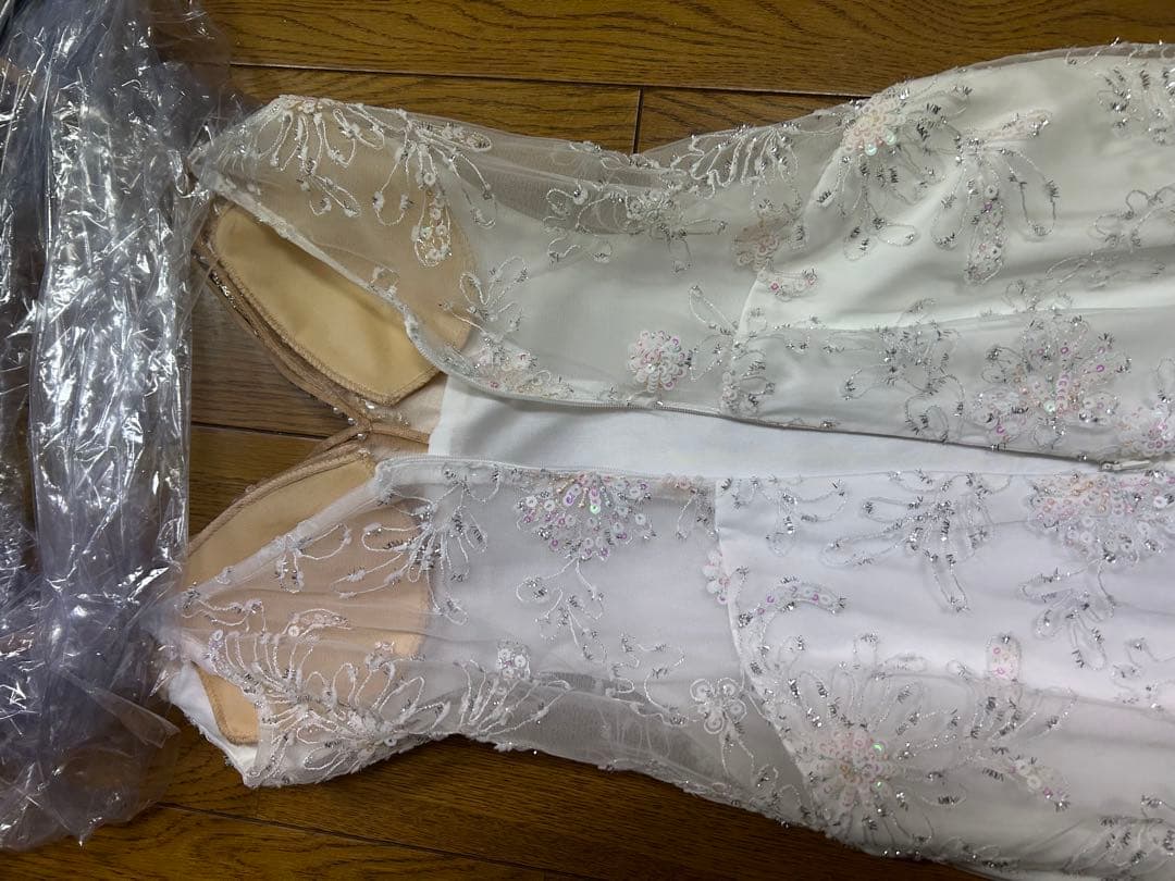 低温ANGELR ホワイト レースドレス Sサイズ