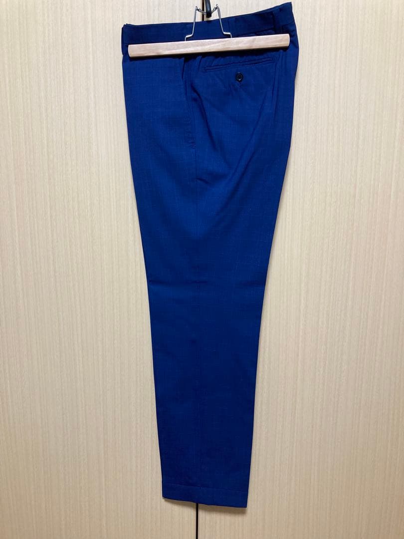 3連休限定】ゼニア AMEZING トゥモローランド スーツ 青