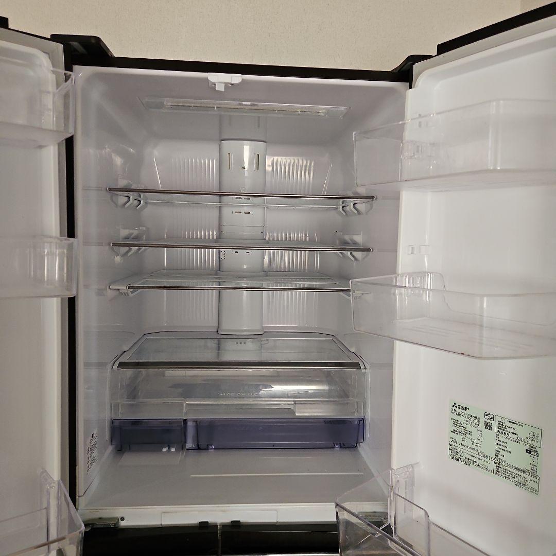 【美品】冷蔵庫(三菱電機MR-MX50F-ZT、503リットル、2020年製)