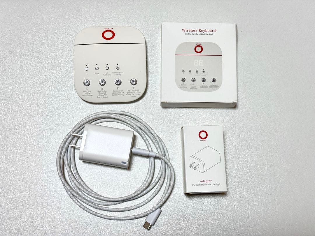 ONAIL AIネイルライト・リモコン&アームレスト付き