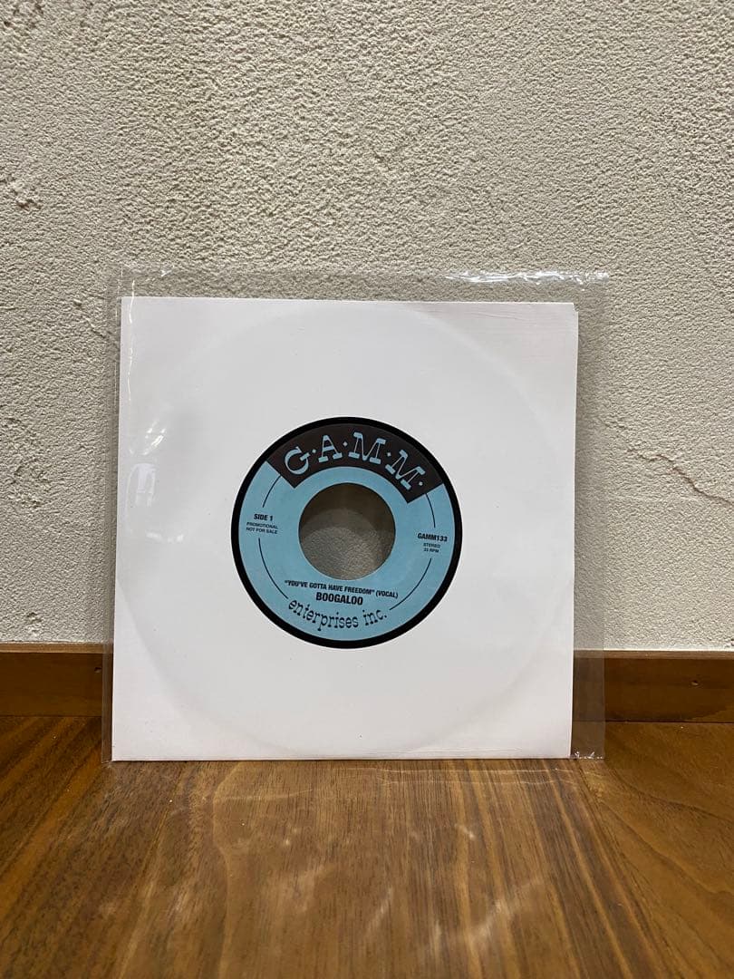 BOOGALOO YOU’VE GOTTA HAVE FREEDOM 7インチ