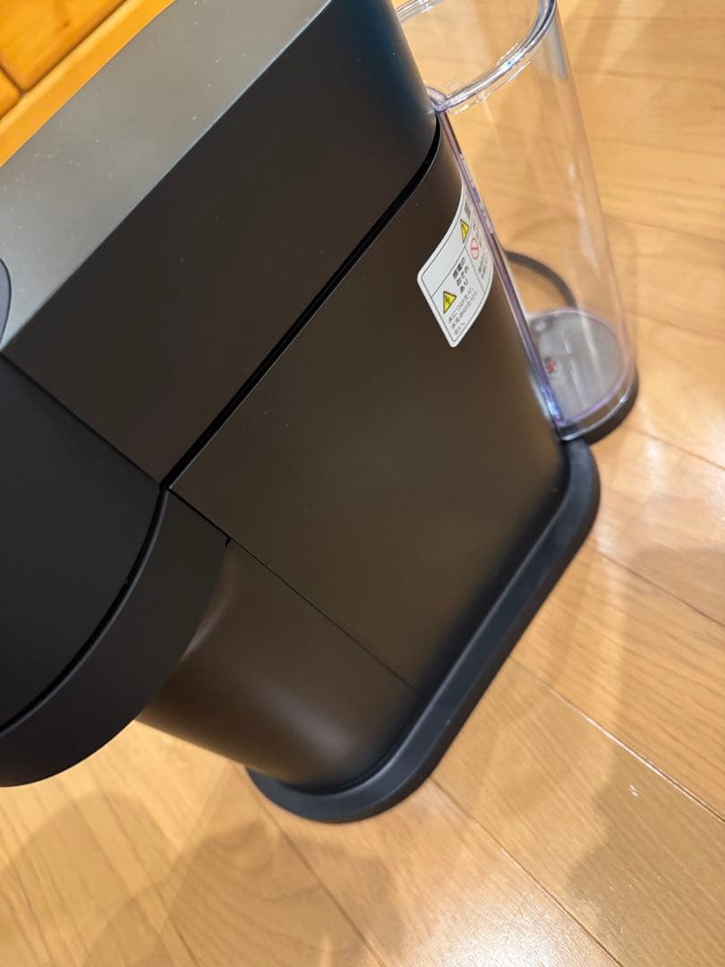 ネスプレッソ ヴァーチュオ カプセル式コーヒーメーカー 2025年購入　ブラック