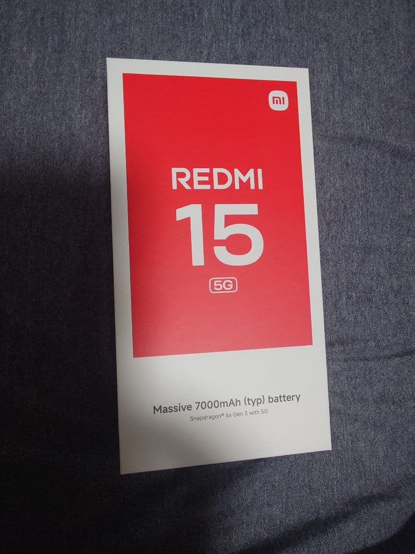 格安✨️✨️✨️Redmi 15 5g 4GB 128GB 日本国内版
