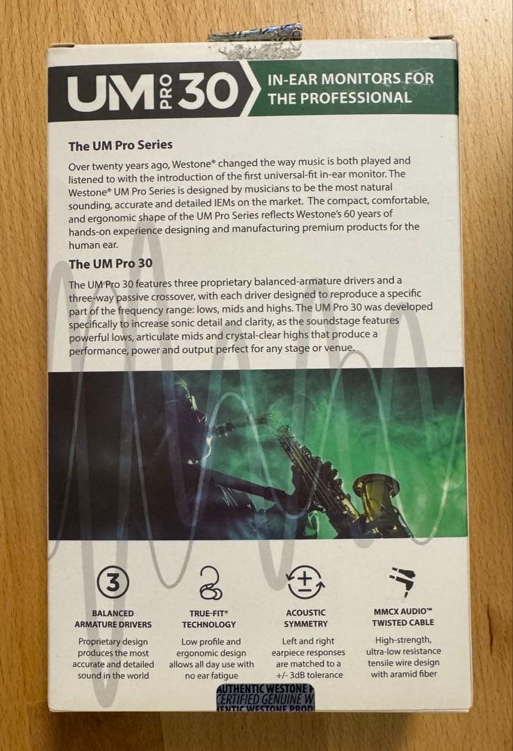 [極美品] Westone UM PRO 30 元箱•説明書等付き