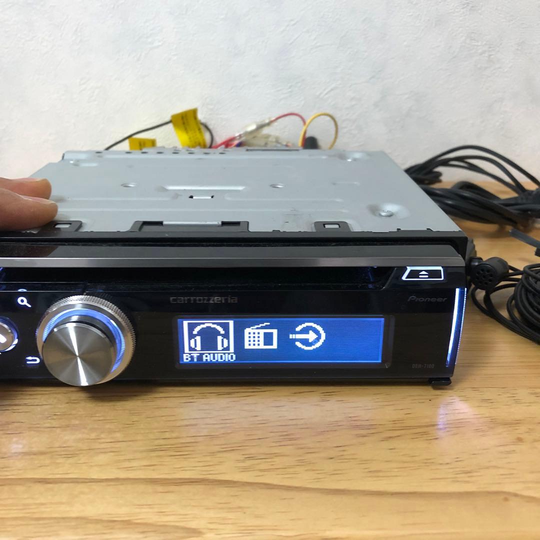 《中古》パイオニア　カロッツェリア　DEH-7100 1DIN カーオーディオ