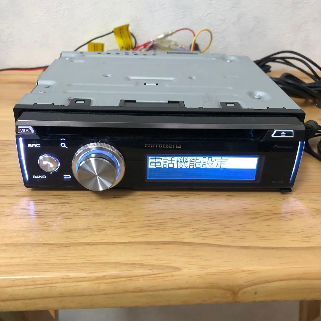 《中古》パイオニア　カロッツェリア　DEH-7100 1DIN カーオーディオ