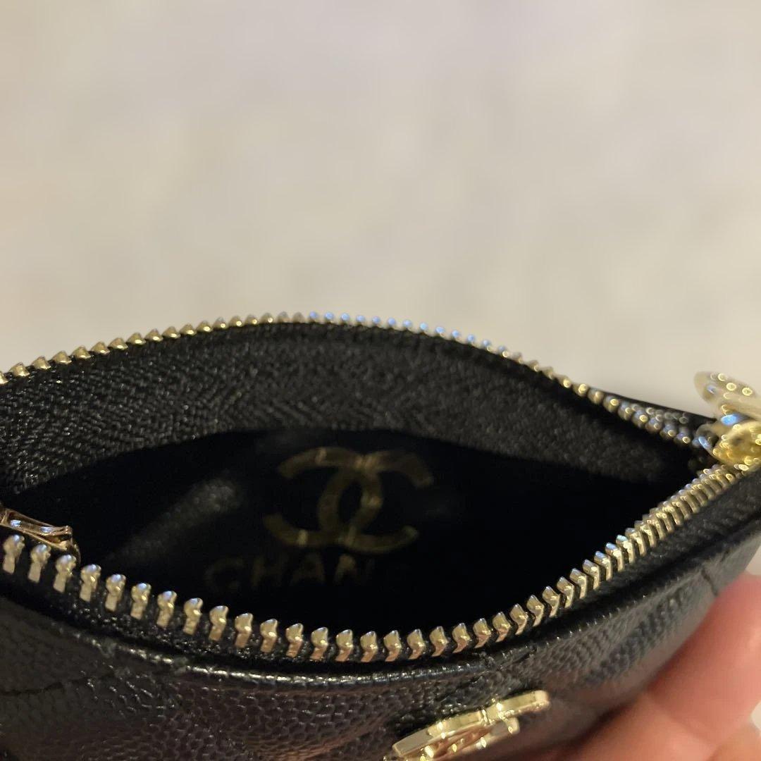 【翌日発送】CHANEL キルティング ケース 黒　ノベルティ