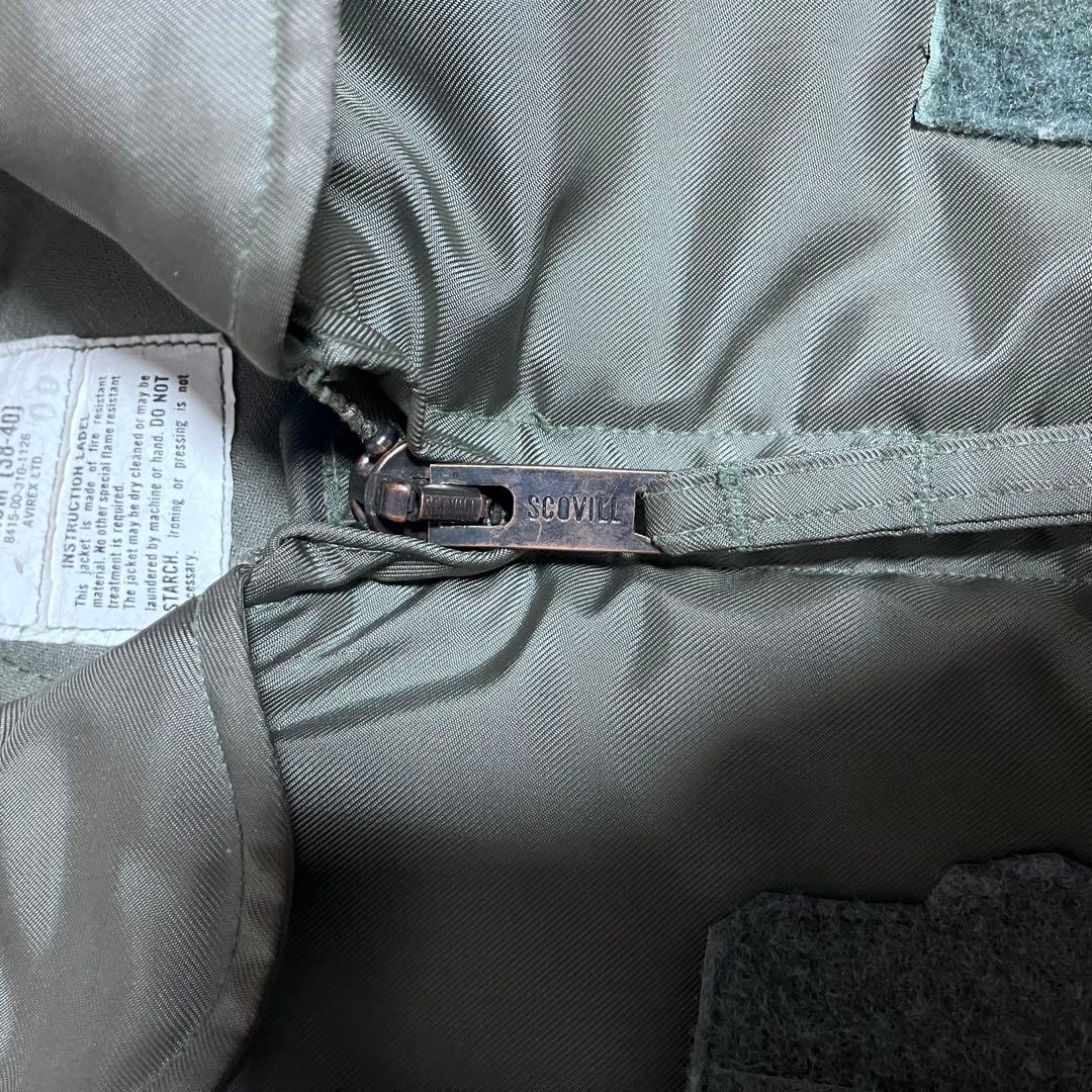 米軍実物 CWU-45/P MEDIUM 極美品　パッチ跡有り 80s