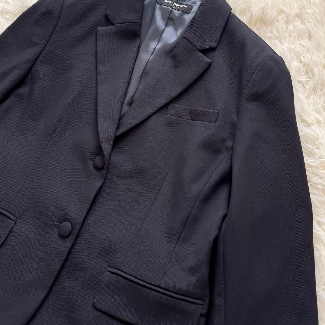 ポンポネット フォーマル ジャケット スカート セット 165 受験 卒業式