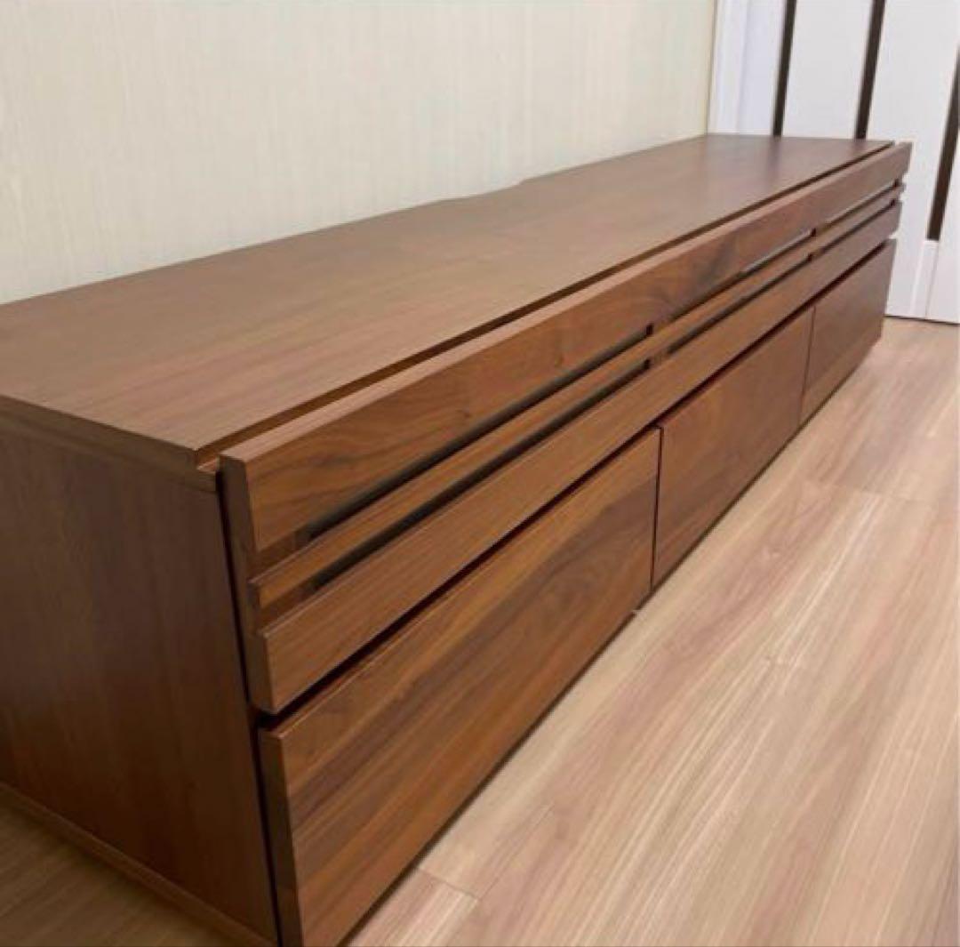 【えとえん】【国産無垢材ウォールナット】175cm テレビボード