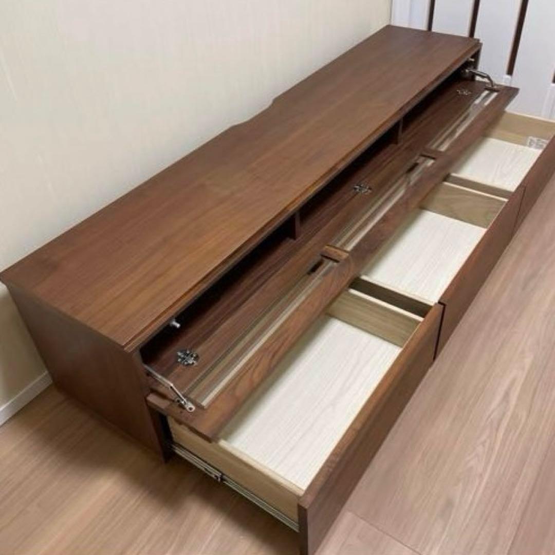 【えとえん】【国産無垢材ウォールナット】175cm テレビボード