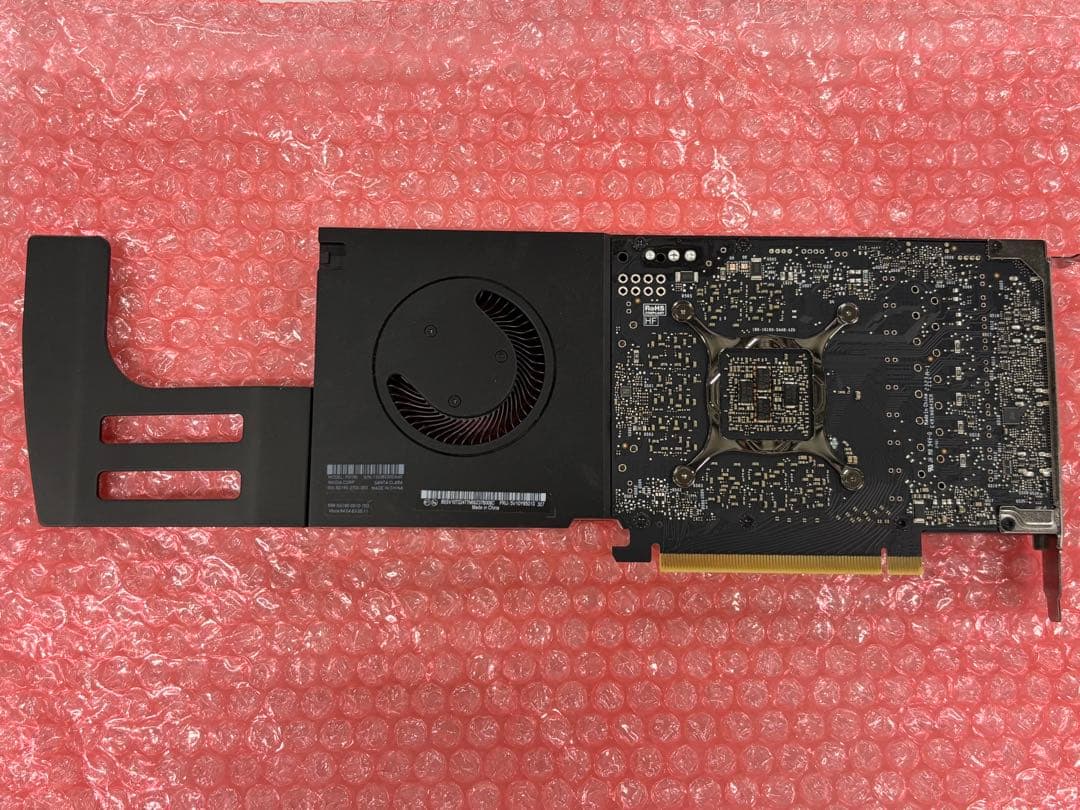 NVIDIA RTX A4000 グラフィックボード　動作確認済み