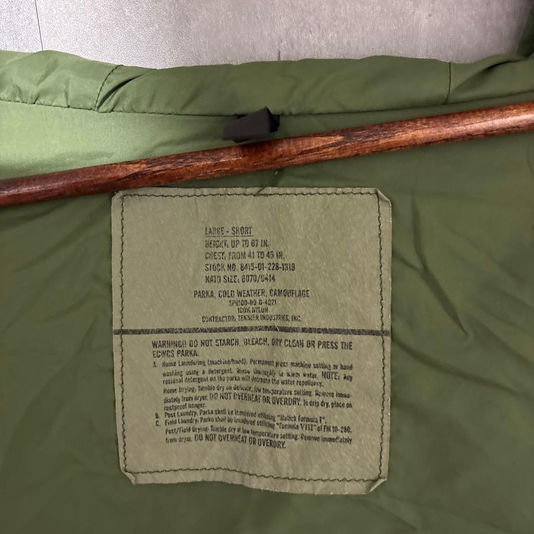 エクワックス ゴアテックスパーカー GEN1 ウッドランドカモ　LARGE