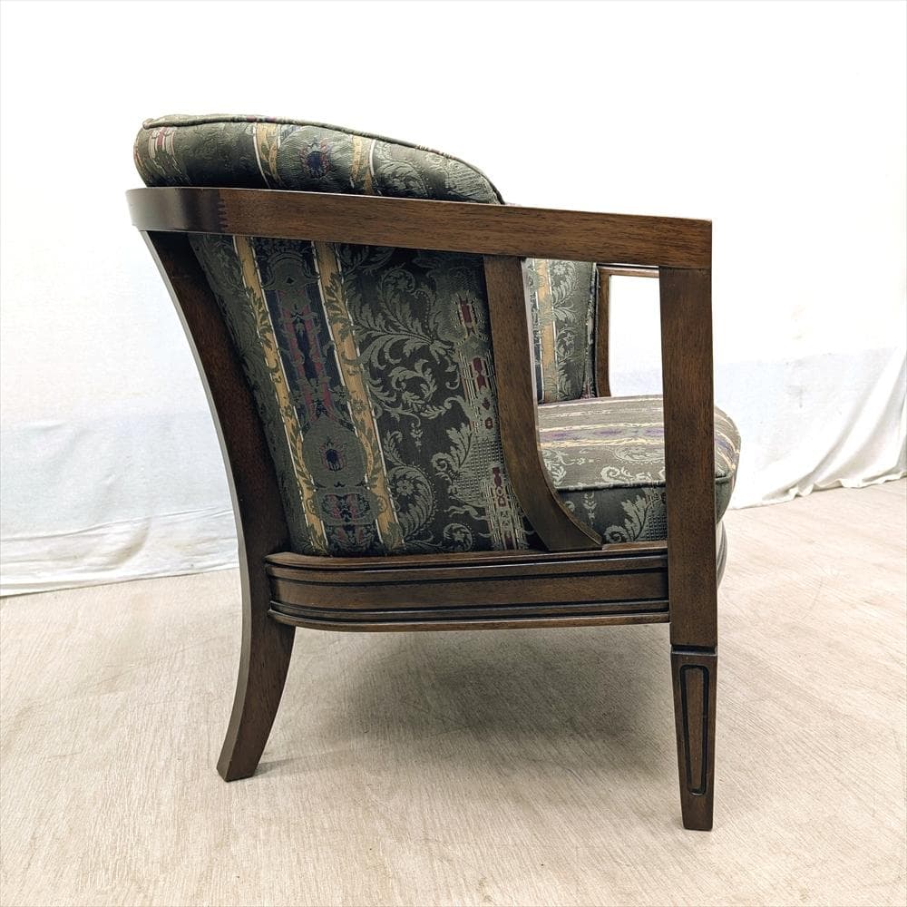 マルニ　ロイヤル　シャルル　地中海　シングルソファ　1人掛け　チェア　1P　椅子