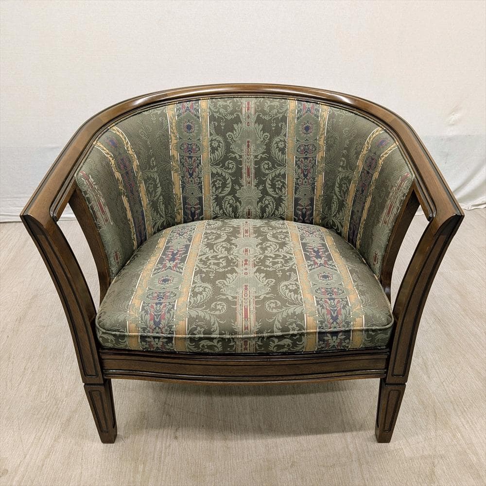 マルニ　ロイヤル　シャルル　地中海　シングルソファ　1人掛け　チェア　1P　椅子