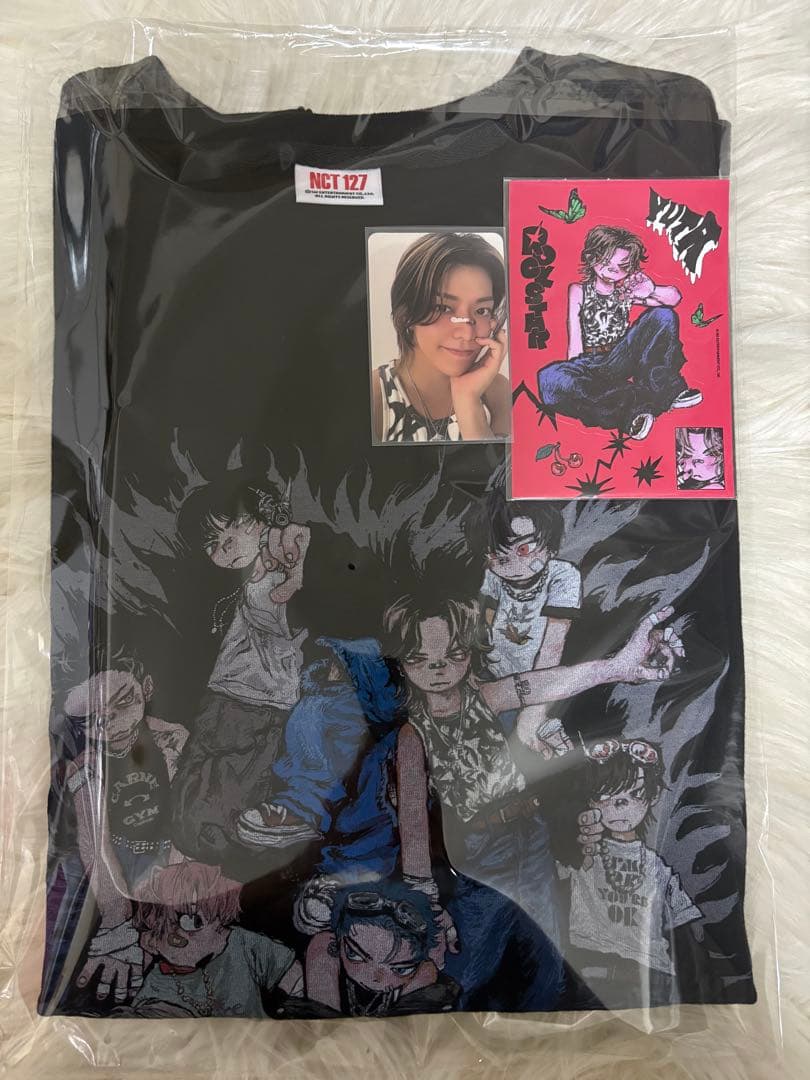 NCT127 シーグリ　MD Tシャツ　ステッカー　トレカのセット　悠太