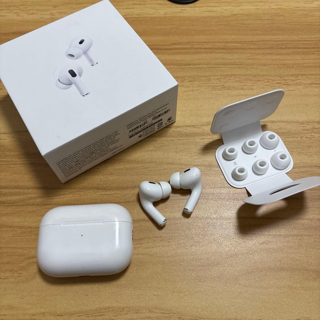 AirPods Pro2 本体 ホワイト 充電ケース付き