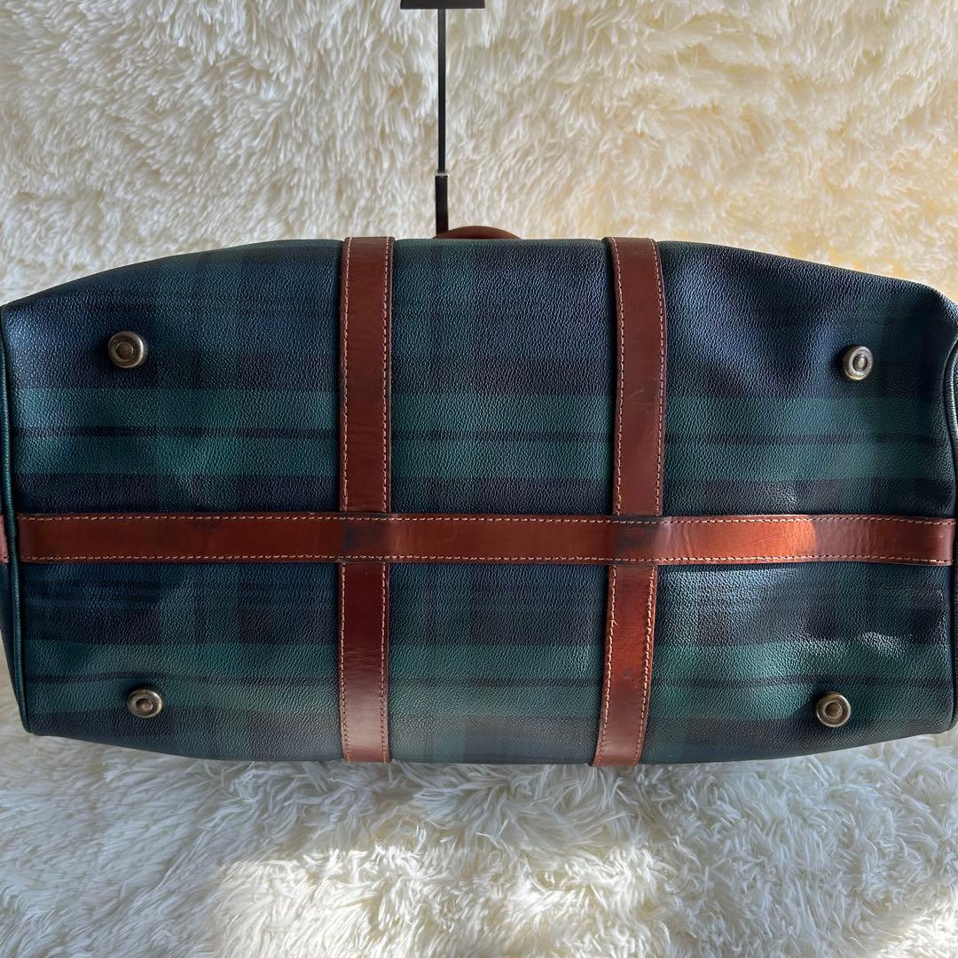 【希少・名作】ポロラルフローレンタータンチェック ボストンバッグ 2way