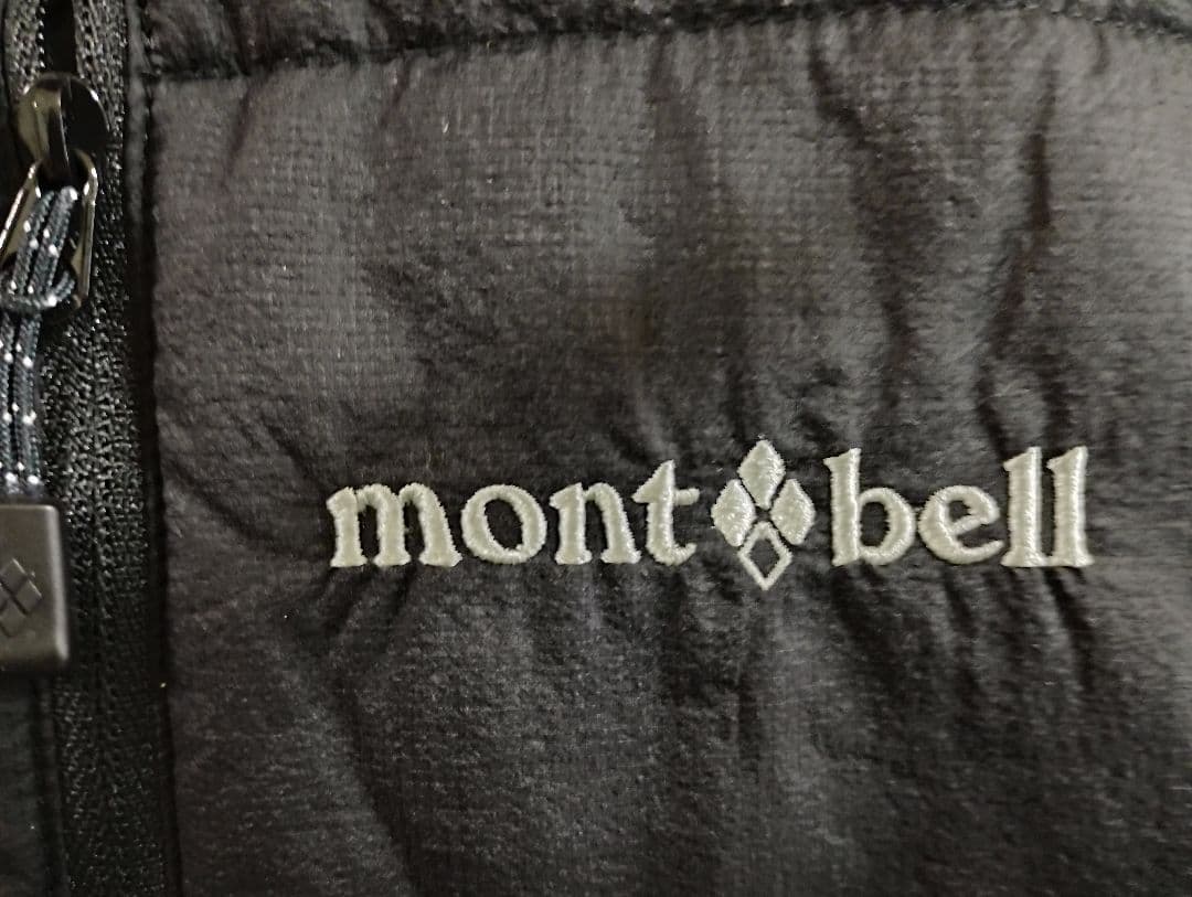 モンベル mont-bell U.L.サーマラップ ベスト　メンズ L　ブラック