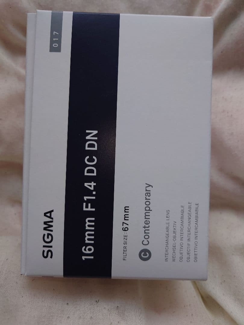 sigma 16mm f1.4 dc dn eマウント(光学美品)