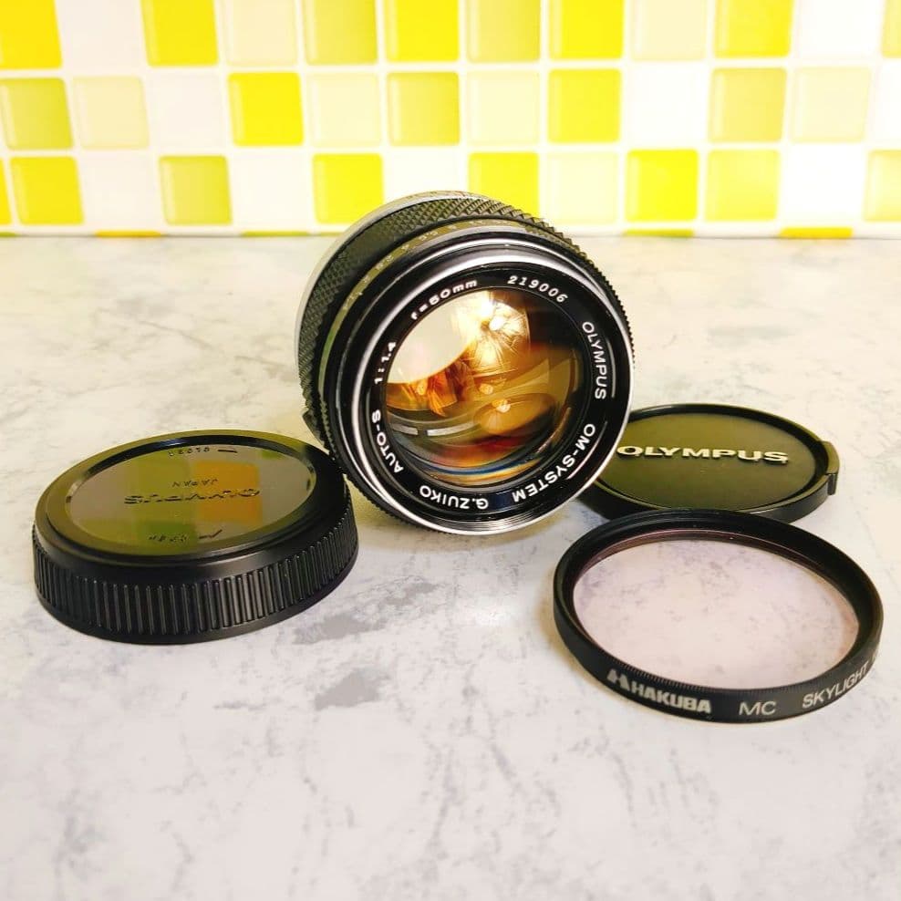 超美品・綺麗★ OLYMPUS G.ZUIKO 50mm f1.4 単焦点レンズ