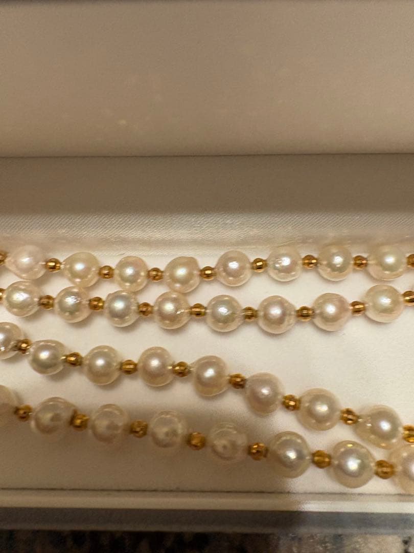 パールネックレス あこや パックマン