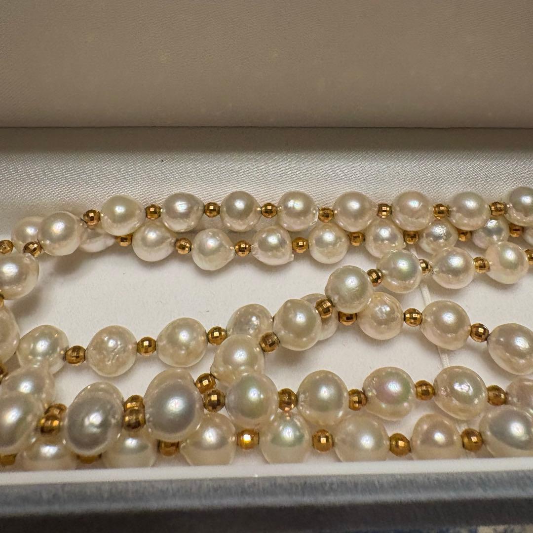 パールネックレス あこや パックマン