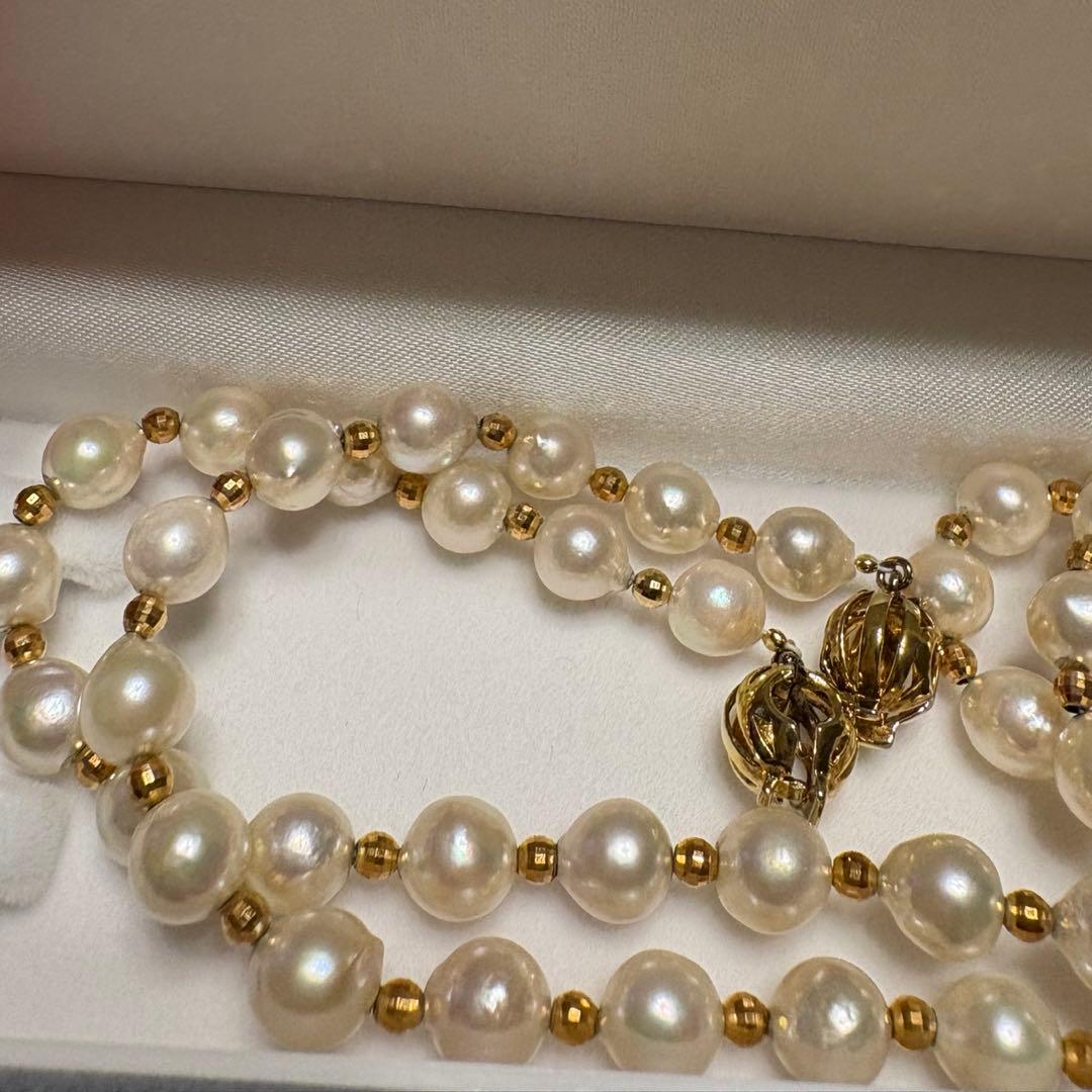 パールネックレス あこや パックマン